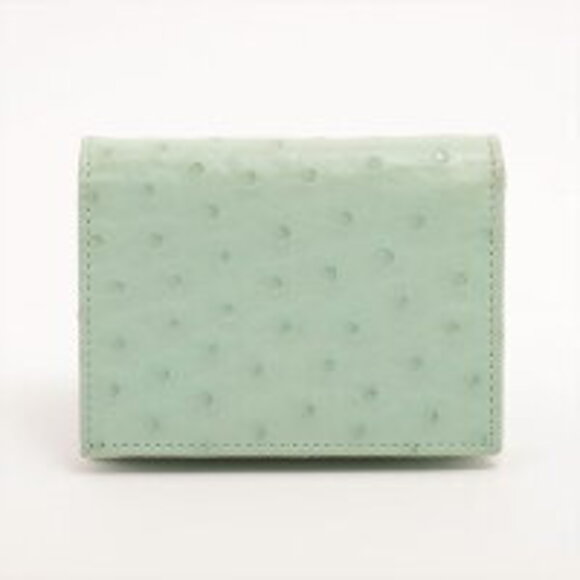 Gucci Ostrich Ophidia Bi fold Wallet Green - Picture 3 of 8